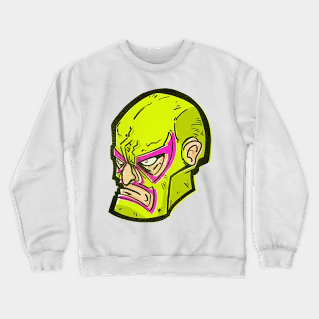 Luchador Crewneck Sweatshirt by alllk